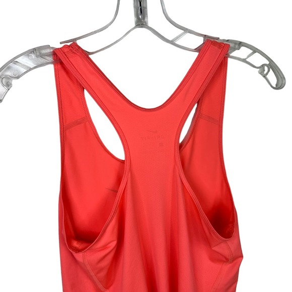 Nike Athletic Tank Top Womens Racerback Stretch Pink Medium - Picture 4 of 7